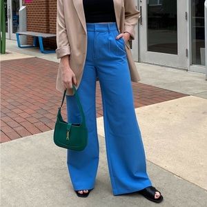 Abercrombie Blue Sloane Tailored Pant